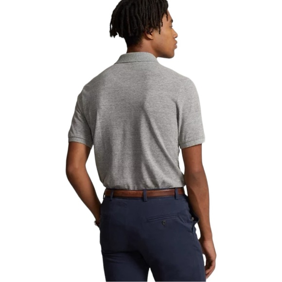 Grey Ralph Lauren Polo Shirt (XL) - Picture 2 of 5